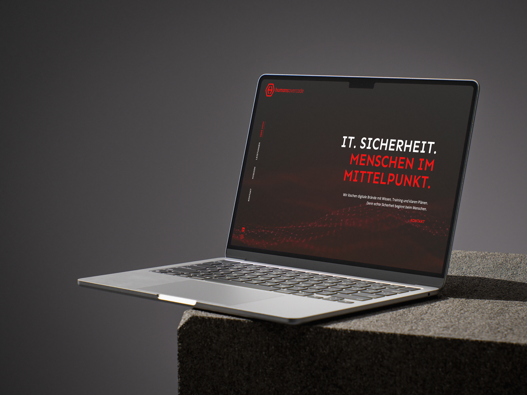 humansovercode Laptop Mockup