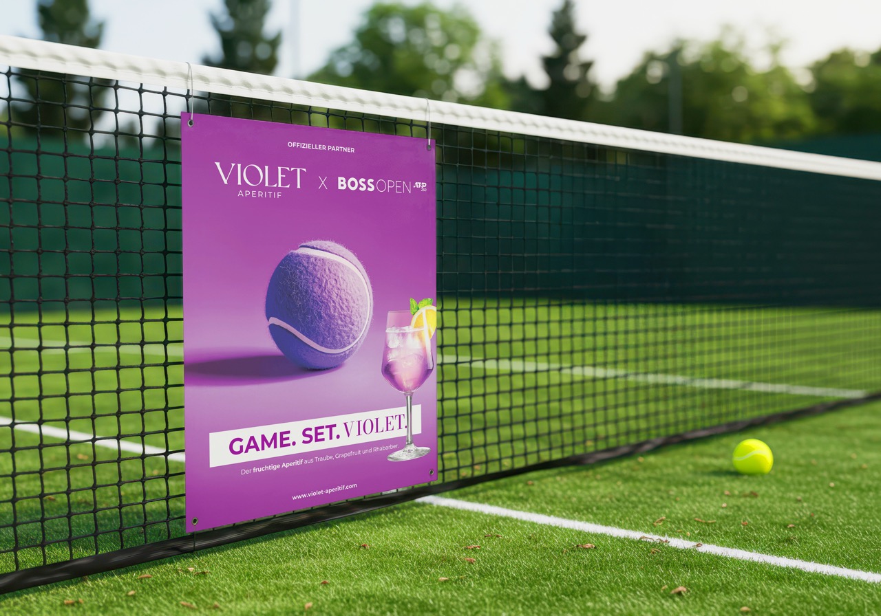 Violet Aperitif Kampagne